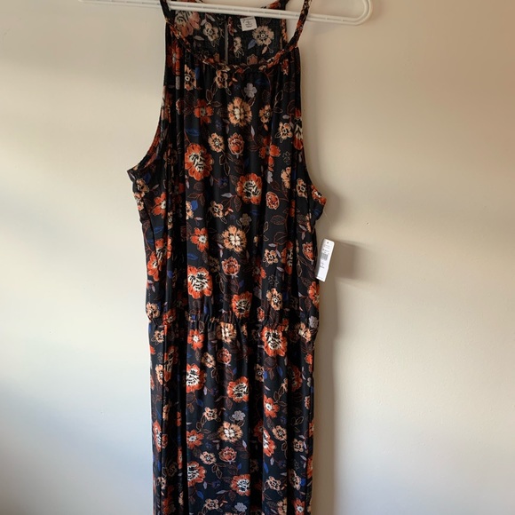 Old Navy Tall Braided-Neck Halter Dress - Picture 2 of 2